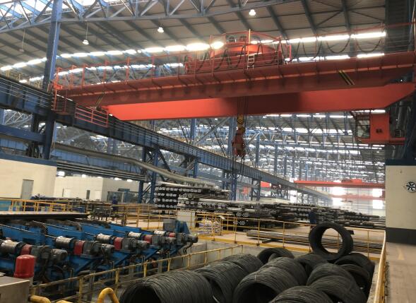 濟(jì)南QD20噸-22.5米-9米雙梁行車-附橋式起重機現(xiàn)場視頻